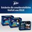 Felix Sensations Gelees Katzenfutter nass in Gelee, Sorten-Mix, 6er Pack (6 x 12 Beutel à 85g)