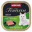 animonda vom Feinsten Katzenfutter nass mit turkey + rabbit (32 x 100g), getreidefreies Katzenfutter nass ohne Zucker, mit frischen, fleischigen Zutaten