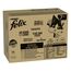 Felix So gut wie es aussieht Senior Katzenfutter nass in Gelee, Sorten-Mix, 120er Pack (120 x 85g)