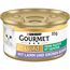 Gourmet Gold Feine Pastete mit Gemüse Katzenfutter nass, mit Lamm und grünen Bohnen, 12er Pack (12 x 85g)