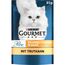 Gourmet Perle Erlesene Streifen Katzenfutter nass, mit Truthahn, 26er Pack (26 x 85g)