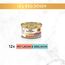Gourmet Gold Raffiniertes Ragout Duetto Katzenfutter nass, Lachs und Seelachs, 12er Pack (12 x 85g)