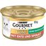 Gourmet Gold Feine Pastete mit Gemüse Katzenfutter nass, mit Ente und Spinat, 12er Pack (12 x 85g)