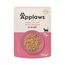 Applaws Premium Natural Katzenfutter Nass, Thunfischfilet mit pazifischer Garnele in Brühe 70g Portionsbeutel (12x70g )