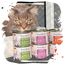 Venandi Animal Premium Nassfutter für Katzen, Probierpaket III, Huhn, Pute, Rind, Huhn + Kaninchen, Kalb, Truthahn, 6 x 200 g, getreidefrei und naturbelassen, 1.2 kg