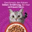Whiskas 1+ Katzennassfutter Klassische Auswahl in Sauce, 12x85g (4 Packungen) – Hochwertiges Nassfutter für ausgewachsene Katzen in 48 Portionsbeuteln