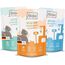 MjAMjAM - Premium Nassfutter für Katzen - Mixpaket IV - 4*Huhn, 4*Ente & Geflügel, 4*Pute 12 x 125g, 12er Pack (12 x 125 g), getreidefrei mit extra viel Fleisch