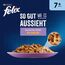 Felix So gut wie es aussieht Senior Katzenfutter nass in Gelee, Sorten-Mix, 6er Pack (6 x 12 Beutel à 85g)