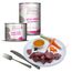 MjAMjAM - Premium Nassfutter für Katzen - saftiges Schwein an leckeren Möhrchen, 6er Pack (6 x 100 g), getreidefrei mit extra viel Fleisch
