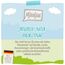 MjAMjAM - Premium Nassfutter für Katzen - Quetschie - zarte Ziege an leckeren Möhrchen, 12er Pack (12 x 125 g), getreidefrei mit extra viel Fleisch