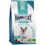 Happy Cat 70596- Care Magen & Darm - Katzen-Trockenfutter mit Ente für Sensible Katzen und Kater - 1,3 kg Inhalt
