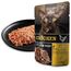 LEONARDO Frischebeutel [16x70g Chicken mit Fleischstreifen] Pulled Beef | Getreidefreies Nassfutter für Katzen | Alleinfuttermittel Katzenfutter