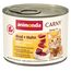 animonda Carny Katzen Nassfutter Senior Rind + Huhn + Käse (6 x 200g), Katzenfutter nass ohne Getreide ohne Zucker für Katzen ab 7 Jahren mit frischen und fleischigen Zutaten