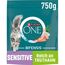 PURINA ONE BIFENSIS Sensitive Katzenfutter trocken, reich an Truthahn, 6er Pack (6 x 750g)