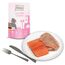 MjAMjAM - Premium Nassfutter für Katzen - Mixpaket V - 2*Wildlachs, 2*Garnele, 2*Hirsch, 2*Rentier, 2*Ziege, 2*Truthahn 12er Pack (12 x 125 g), getreidefrei mit extra viel Fleisch