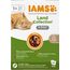 IAMS Delights Land Collection Katzenfutter Nass - Multipack mit Fleisch Sorten (Lamm, Rind, Huhn & Pute) in Sauce, Nassfutter für Katzen ab 1 Jahr, 12 x 85g