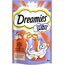Dreamies Mix Katzensnacks mit Huhn & Ente – Außen knusprig & innen cremig – 6 x 60g