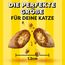DREAMIES Katzensnacks - 6x60g - mit Rind - Traumhaft knusprige Katzen Leckerlies mit zarter Füllung