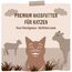 MjAMjAM - Premium Nassfutter für Katzen - purer Fleischgenuss - köstliches Lamm pur, 6er Pack (6 x 200 g), getreidefrei mit extra viel Fleisch