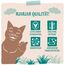 MjAMjAM - Premium Nassfutter für Katzen - purer Fleischgenuss - gute Pute pur, 6er Pack (6 x 400 g), getreidefrei mit extra viel Fleisch