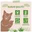 MjAMjAM - Premium Nassfutter für Katzen - purer Fleischgenuss - leckeres Rind pur 200g, 6er Pack (6 x 200g), naturbelassen mit extra viel Fleisch