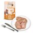 MjAMjAM - Premium Nassfutter für Katzen - Quetschie - saftiges Hühnchen pur, 12er Pack (12 x 125 g), getreidefrei mit extra viel Fleisch