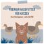 MjAMjAM - Premium Nassfutter für Katzen - Quetschie - purer Fleischgenuss - zarte Ente pur, 6er Pack (6 x 300 g), getreidefrei mit extra viel Fleisch