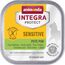 animonda INTEGRA PROTECT Sensitive Pute Pur (16 x 100 g), Katzen Diätfutter bei Futtermittelallergie, sensitives Katzenfutter für allergische Katzen, Katzennassfutter ohne Getreide