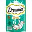 DREAMIES Katzensnacks - 6x60g - mit Pute - Traumhaft knusprige Katzen Leckerlies mit zarter Füllung
