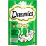 DREAMIES Katzensnacks - 6x60g - mit Katzenminze - Traumhaft knusprige Katzen Leckerlies mit zarter Füllung