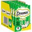 DREAMIES Katzensnacks - 6x60g - mit Katzenminze - Traumhaft knusprige Katzen Leckerlies mit zarter Füllung