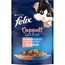 Felix So gut wie es aussieht Doppelt Lecker Katzenfutter nass in Gelee, mit Lachs und Sardine, 26er Pack (26 x 85g)