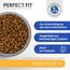 PERFECT FIT Adult Trockenfutter für erwachsene, sensitive Katzen ab 1 Jahr - Truthahn, 750g (6 Beutel)