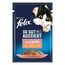 Felix So gut wie es aussieht Katzenfutter nass in Gelee, mit Lachs, 26er Pack (26 x 85g)