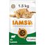 IAMS Katzenfutter trocken mit Lamm - Trockenfutter für Katzen im Alter von 1-6 Jahren, 1,5 kg