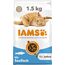 IAMS for Vitality Katzenfutter trocken mit Fisch - Trockenfutter für Katzen im Alter von 1-6 Jahren, 1,5 kg