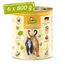 GranataPet DeliCatessen Huhn PUR, Nassfutter für Katzen, Futter ohne Getreide & ohne Zuckerzusätze, Katzenfutter mit hohem Fleischanteil & hochwertigen Ölen, 6 x 800 g