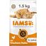IAMS for Vitality Katzenfutter trocken Huhn - Trockenfutter für Katzen im Alter von 1-6 Jahren, 1,5 kg