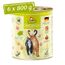 GranataPet DeliCatessen Fasan & Kaninchen, Nassfutter für Katzen, Katzenfutter für Feinschmecker, Futter ohne Getreide & ohne Zuckerzusätze, 6 x 800 g