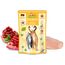 GranataPet Delicatessen Multipack 2 PUR, Nassfutter für Katzen im Probierpaket, Alleinfuttermittel ohne Getreide, Katzenfutter mit hohem Fleischanteil & hochwertigen Ölen, 6 x 85 g