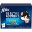 Felix So gut wie es aussieht Katzenfutter nass in Gelee, Fisch Sorten-Mix, 6er Pack (6 x 12 Beutel à 85g)