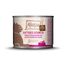 MjAMjAM - Premium Nassfutter für Katzen - Purer Fleischgenuss saftiges Schwein pur, 6er Pack (6 x 200 g), getreidefrei mit extra viel Fleisch