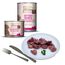 MjAMjAM - Premium Nassfutter für Katzen - Purer Fleischgenuss saftiges Schwein pur, 6er Pack (6 x 800 g), getreidefrei mit extra viel Fleisch