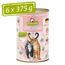 GranataPet DeliCatessen Lachs PUR, Nassfutter für Katzen, Futter ohne Getreide & ohne Zuckerzusätze, Katzenfutter mit hohem Fleischanteil & hochwertigen Ölen, 6 x 375 g