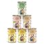 GranataPet DeliCatessen Multipack 2 PUR, Nassfutter für Katzen im Probierpaket, Alleinfuttermittel ohne Getreide, Katzenfutter mit hohem Fleischanteil & hochwertigen Ölen, 6 x 400 g