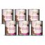MjAMjAM - Premium Nassfutter für Katzen - Purer Fleischgenuss saftiges Schwein pur, 6er Pack (6 x 800 g), getreidefrei mit extra viel Fleisch
