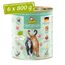 GranataPet DeliCatessen Wild & Thunfisch, Nassfutter für Katzen, Katzenfutter für Feinschmecker, Futter ohne Getreide & ohne Zuckerzusätze, 6 x 800 g