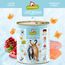 GranataPet DeliCatessen Lachs & Pute, Nassfutter für Katzen, Katzenfutter für Feinschmecker, Futter ohne Getreide & ohne Zuckerzusätze, 6 x 800 g