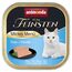animonda vom Feinsten Mildes Menü Pute + Forelle (32 x 100g), getreidefreies Katzenfutter nass ohne Zucker, leicht verdauliches Katzenfutter mit Putenfleisch