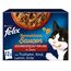 Felix Sensations Saucen Katzenfutter nass, Sorten-Mix, 6er Pack (6 x 12 Beutel à 85g)